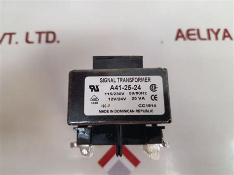A41-25-24 Signal Transformer 115/230V 50/60Hz – Aeliya Marine Tech