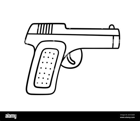 Image result for Simple Gun Drawing Tutorial