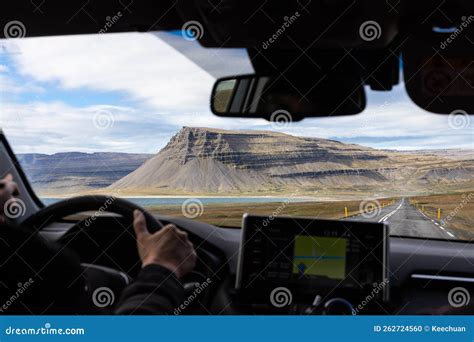 Iceland Ring Road Landscape, East Fjords Stock Photography ...
