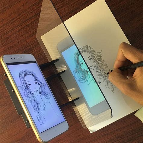 Buy PanStro Optical Drawing Board Image Reflection Sketch Copy Pad ...