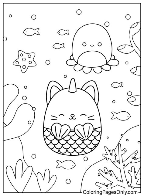 Squishmallow coloring pages free printable pdf online coloring – Artofit