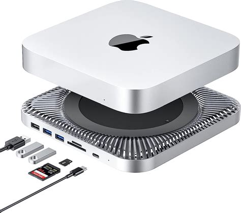 Mac Mini M2 M1 için Sabit Disk Muhafazalı USB-C Hub, SATA SSD/HDD ...