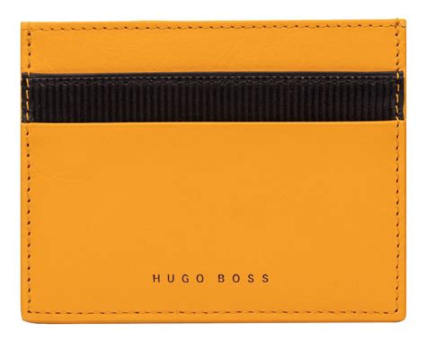 HUGO BOSS card holder Credit Card Holder Matrix Yellow | Buy bags ...