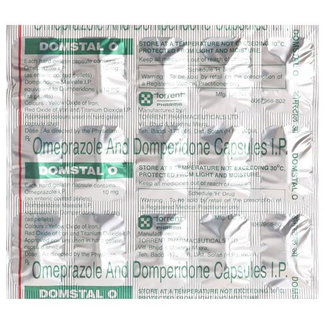 Domstal O - Strip of 15 Capsules : Amazon.in: Fashion