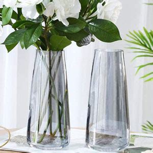 TIED RIBBONS Flower Vase for Flower Plants (Black, 22.8 cm X 6.3 cm X 7 ...