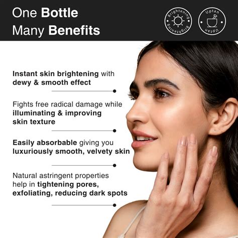 Vitamin C 20% Serum For Brighter Glowing Skin & Dermatologically Tested ...