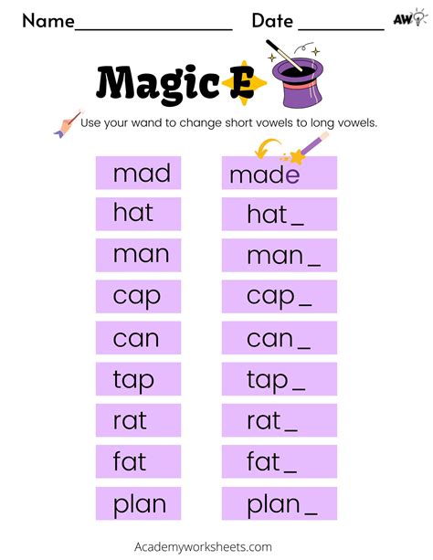 Long A Sound Words Worksheet - Worksheet.kontenislam.com