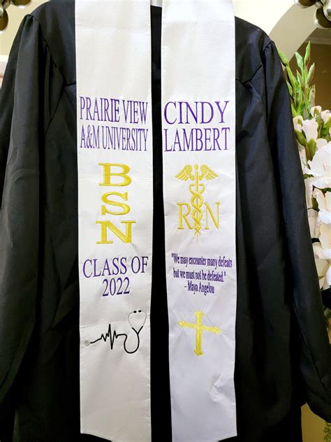 Image result for DIY Graduation Stole Pattern