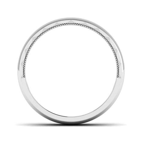 4.5mm Broad Half Eternity Ring with Diamonds in Platinum JL PT 435 ...