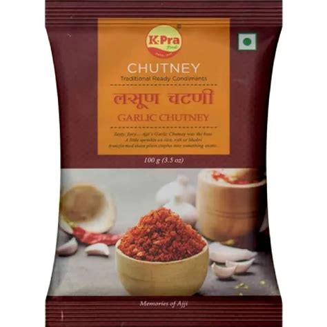 K PRA Lasoon/Garlic Chutney