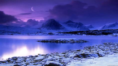 Download wallpaper for 1920x1080 resolution | Purple Nights Reflection ...