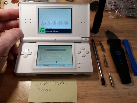Nintendo DS Lite Disassembly - iFixit Repair Guide