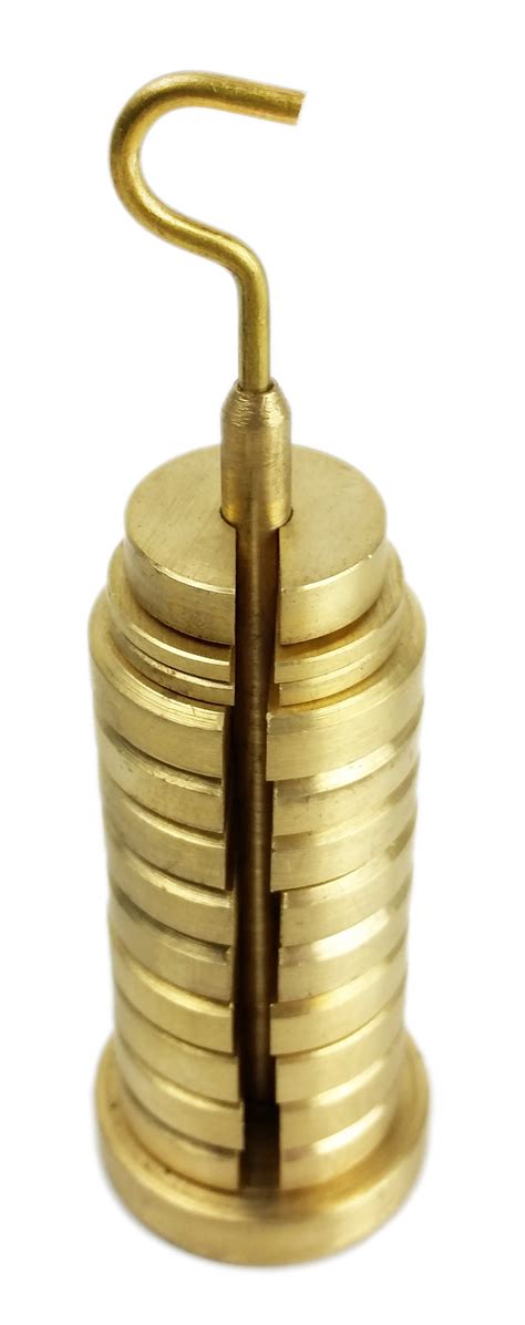 Weight Nickel Plated, Slotted, 13 piece set: 2-5g, 1-10g, 9-20g, & 50g ...