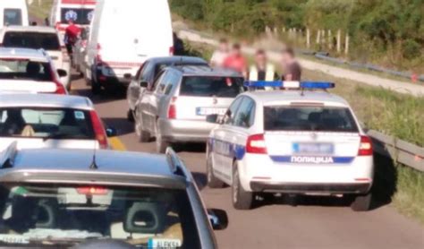 lancani sudar na pancevackom mostu - Informer.rs