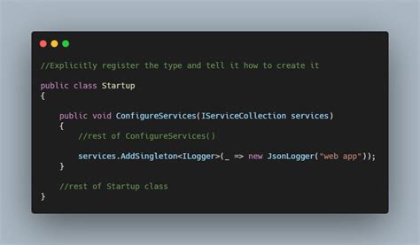 Image result for System.invalidoperationexception Unable to Resolve Service for Type