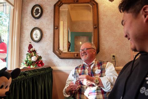 This man has one of Disneyland's most unusual jobs