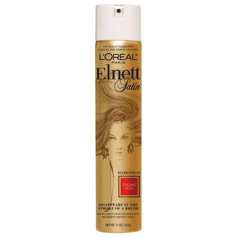 L'Oreal Paris Elnett Elnett Satin Hairspray Strong Hold, 11 Oz ...