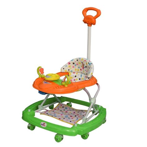 Sunbaby Hot Racer Musical Rocking Walker (Green Orange) – Juplay World