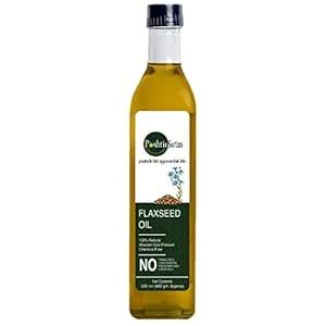 PoshtikSutra Wooden Cold Pressed Flaxseed Oil (500ml) himachal pradesh ...