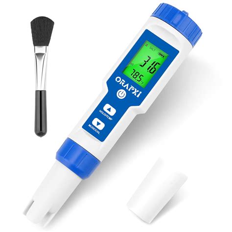 Buy ORAPXI Salt Water Tester Digital Pool Salt Meter 0-100 PPT & 1.000 ...