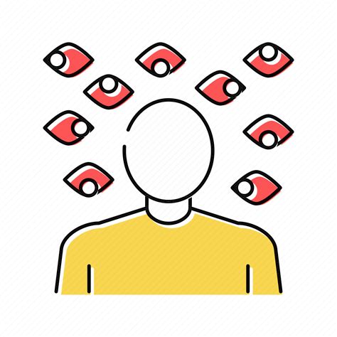 Paranoia, psychological, problems, depression, bipolar, disorder icon ...