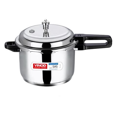 Buy Vinod 18/8 Stainless Steel Pressure Cooker Outer Lid 10 Litre ...