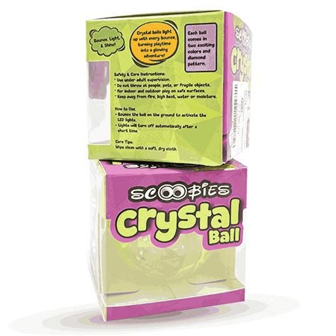 Scoobies Crystal Ball – LED Flashing Bouncing Ball | Sensory Playtime ...