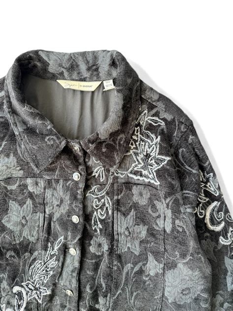 【Solt BY avenue】Embroidery gobelins wide silhouette tracker jacket ...
