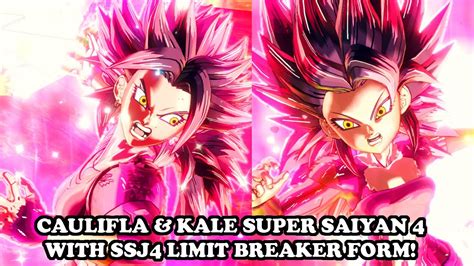 CAULIFLA & KALE UNLOCKS *SSJ4 LIMIT BREAKER*! THE STRONGEST FEMALE ...