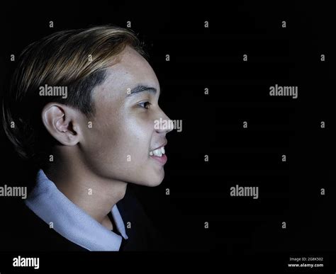 Asian Man Side Profile