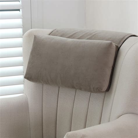 Amazon.com: AmazeCov Adjustable Headrest Pillow for Recliners and Armchairs - Non-Slip Velvet ...
