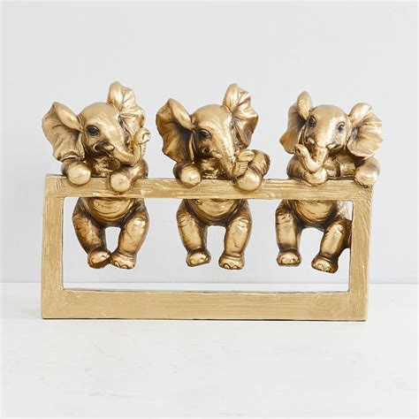 Buy Jaguar Polyresin Elephant Figurine from Home Centre at just INR 1799.0