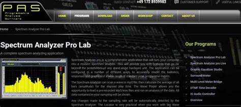 Image result for Audio Spectrum Analyzer Software