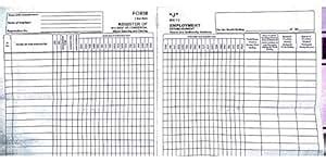 Muster Roll Cum Wage Register Form II Rule 27(1) Under Shop and ...