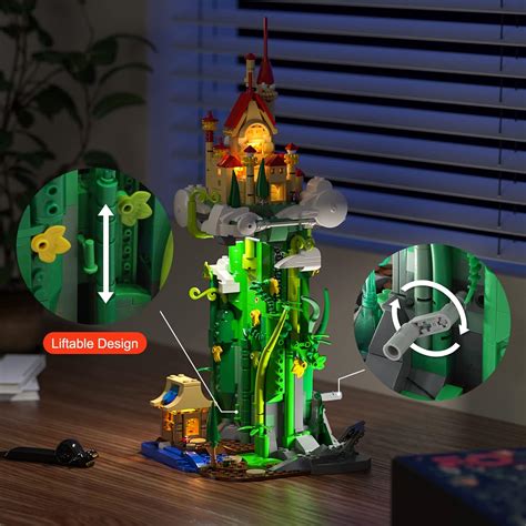 Buy Funwhole Building Blocks with LED Lights - Jack and The Beanstalk ...