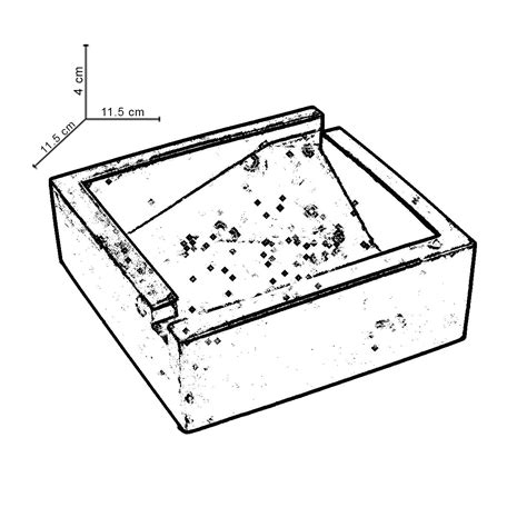 New Squash Tray Black - A Square Shaped Ashtray- a perfect gift for fr ...