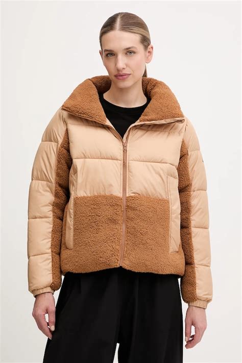 Columbia kurtka Leadbetter Point kolor brązowy zimowa 2085602 | Answear.com