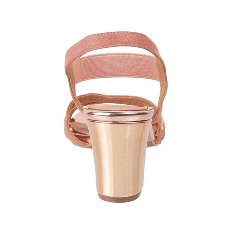 Buy Mochi Women Rose-Gold Party Sandals Online | SKU: 40-2410-52-36 ...