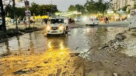 Sewage overflow and waterlogging plague sectors 90, 91; residents ...