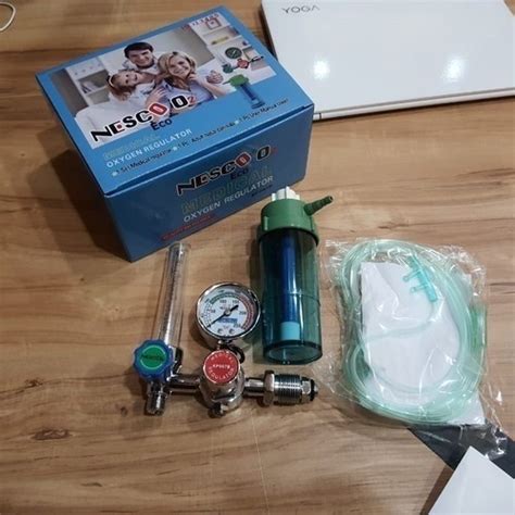 Jual regulator oxygen nesco / regulator oksigen bonus selang oksigen ...