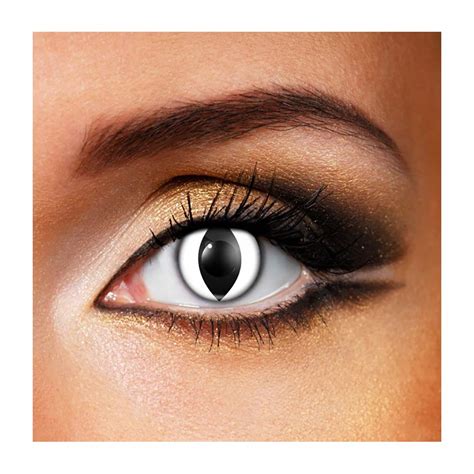 Magjons 0 Power Cat Eye Party Color Contact Lens With 80 Ml Solution ...
