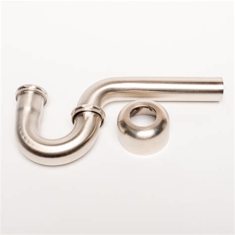 1-1/4 INCH X 1-1/2 INCH P-TRAP KIT WITH EXTENDED TUBE OVERALL LENGTH 19 ...