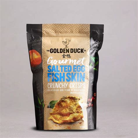Buy Golden Duck Salted Egg Fish Skin Crisps/ Potato Ridges/ Tempura ...