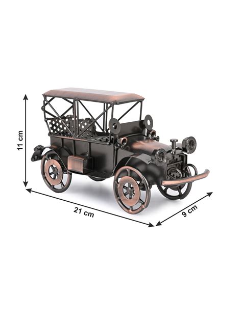 Vintage Car Metal Replica Showpiece - 8 Inches | Shop Now