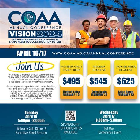 Annual Conference Registration Begins February 1 – COAA