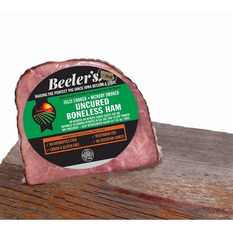 Uncured Hams - Beeler's Pure Pork
