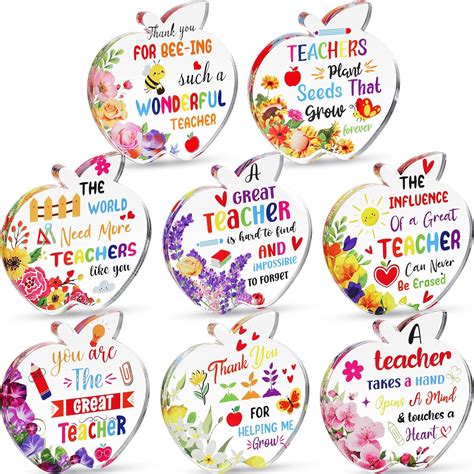 Juexica 8 Pcs Teacher Appreciation Gifts Christmas India | Ubuy