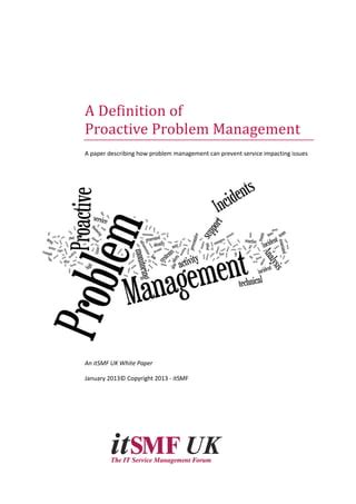 Proactive Problem Management Examples 的图像结果