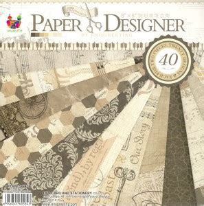 Unobite DIY 8 x 8 Scrapbook Printed Papers for Art 'n' Craft and ...