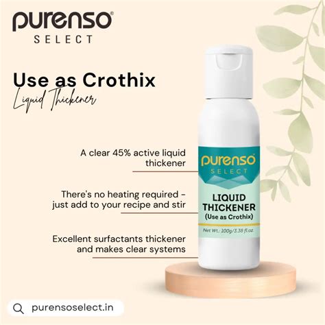 Emulsifiers and Thickeners for Soap, Cosmetics and Haircare | Purenso ...